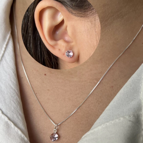 Kit ponto de luz rosa