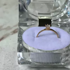 Anel Solitário Margarida - comprar online