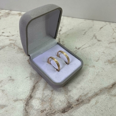ALIANÇA BANHADA 3mm - 004 - comprar online
