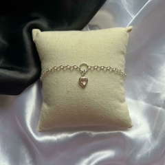Pulseira Coração Rosa na internet