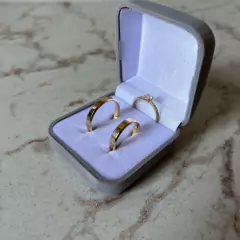 ALIANÇA BANHADA 4MM - 002