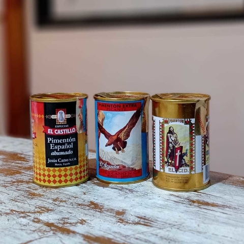 LATA PIMENTON ESPAÑOL JESUS CANO - DULCE - AHUMADO o PICANTE - comprar online