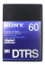 Fita De Áudio Digital Hi8 Dtrs Sony Dars-60mp 60 Minutos