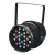 Projetor Strobo Luzes Led ACME CP-64U Hp Black Profissional
