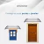 Toldo Policarbonato Alveolar Win Home 1,5 Metros X 1m Preto/Cristal - UM SHOP