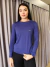 Imagem do Blusa manga longa dry fit azul marinho