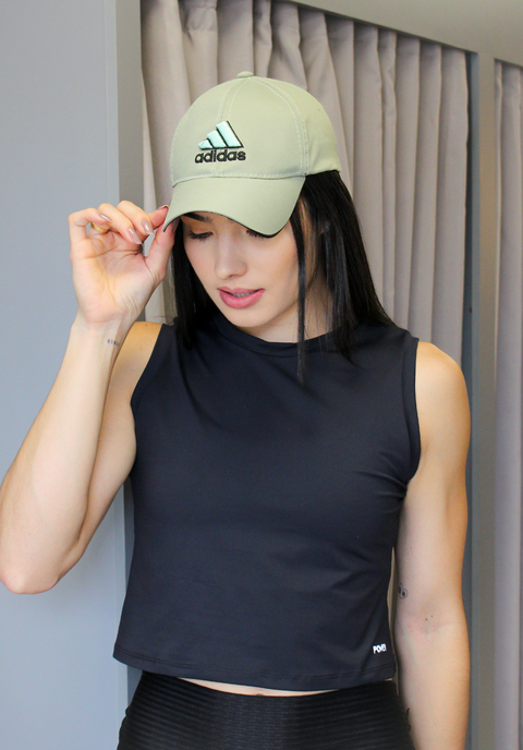 Cropped regata preto