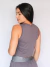 Cropped regata dry fit grafite - comprar online