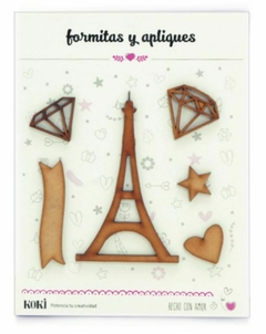 Kit Formitas Laser ¨ Paris ¨ x 6, Cod: 026 . Koki