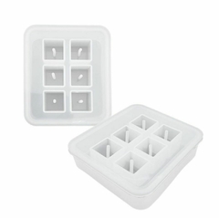 Molde Silicona Resina ¨ Cubos ¨ x 6 u , #6B10 CL - comprar online