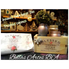 Tonos logrados  con las pinturas metalizadas en combinación.