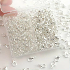 Kit Broche Lancgosta + anillos Plateados #B7 , CL