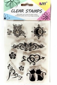 Kit Sellitos Silicona Transparentes x 8u ¨ Sellitos Vs¨ Cód: #19 , CD