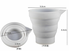 Jarra de Silicona Plegable x 500ml , #3F5 . CL - comprar online