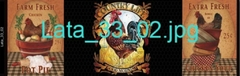 Lamina Adhesiva Para LATA DURAZNO , Cód: 3302 , TTS