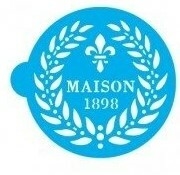 Stencil 825 ¨Maison¨ 10x10cm. Eq Craft