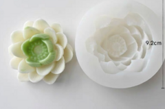 Molde Silicona Flex Vela ¨ Flor Loto Gde ¨ #2T7 , CL - comprar online