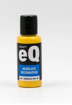 Acrílico Decorativo Amarillo Cadmio 300,50 cc.EQ Art.