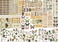 Lamina de Seda, ¨ Mix ¨ Cód: ANTIQUE9 , Shabby Chic