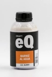 Barniz al agua Blanco x 375 cc , Eq Craft