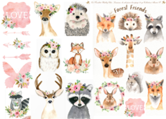 Lamina de Seda Cód: BOHO2 , Shabby Chic