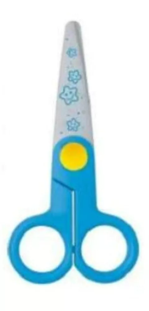 Tijera Plástica Segurity Kidi KuT ¨ Celeste ¨ x 12 cm . Maped