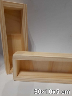 Cajón Madera Pino, 30x10x5 cm
