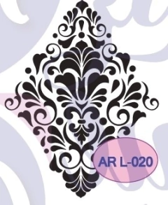 Sello AR ¨ Arabesco ¨ Cód: AR L020 , A. Laser