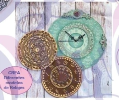Sellos Marcos Circulares AR ¨Arabesco ¨ 20 cm , EXR001 . A. Laser - comprar online