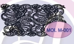 Molde Puntilla Flexible ¨Encaje¨ Cód: MOLM001 , A. Laser