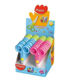 Tijera Plástica Segurity Kidi KuT ¨ Celeste ¨ x 12 cm . Maped en internet