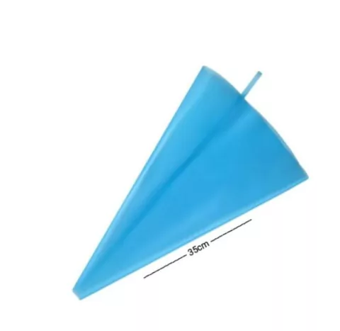 Manga De Silicona Reutilizable ¨ Azul ¨ x 35 cm , #M02 , CL