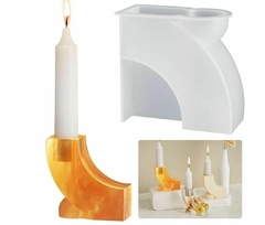Molde Silicona Portavela ¨J ¨ # Y10 , CL