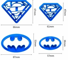 Set Cortantes ¨ Super Heroes ¨ x 4 u SH4, CL en internet