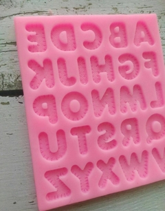 Molde Silicona Flex ¨ Letras ¨ #3T7 , CL en internet