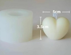 Molde Silicona Flex Velas ¨ Corazon ¨ #2A7 , CL - comprar online