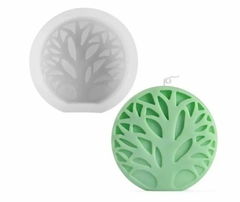 Molde Silicona Vela Jabon ¨ Arbol Vida ¨ #2U7 , CL