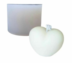 Molde Silicona Flex Velas ¨ Corazon ¨ #2A7 , CL