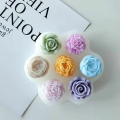 Molde Silicona Flex. x 7 flores #H7 , CL - comprar online