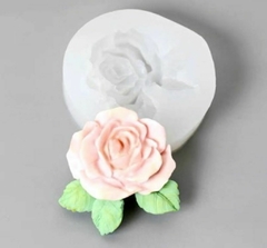 Molde Silicona Flex ¨ Rosa ¨ #W7 , CL