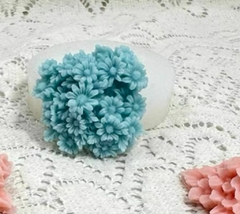 Molde Silicona Vela ¨ Ramo Margaritas ¨ #RM1 , CL
