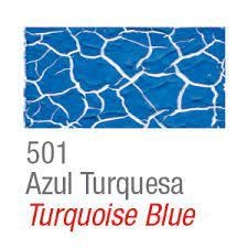 Tinta Craquelex, Craquelador con tono ¨Azúl Turquesa¨ x 37 ml , Acrilex - comprar online