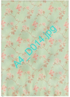 Lamina decoupage Autoadhesiva , Mate A4. Cód: D014 . TTS