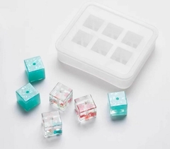 Molde Silicona Resina ¨ Cubos ¨ x 6 u , #6B10 CL