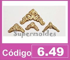Molde de Silicona ¨Molduras x 4¨ Cod: 6.49