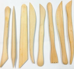 Set Estecas Madera x 8 u , CD