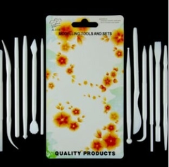 Set Estecas Plasticas ¨ Blancas ¨ x 14 u. A416 , CD