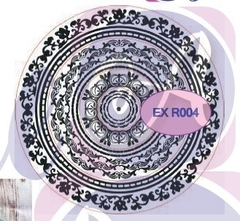 Sellos Marcos Circulares AR " Romantic " 15 cm , EXR004 , A. Laser