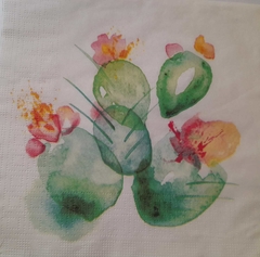 Servilleta decoupage " Cactus " FL205