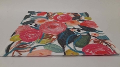 Servilletas Importadas ¨Flores Aqua¨ Cód: Fl179 x Unidad